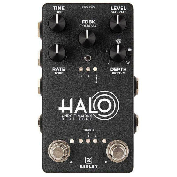 キーリー　ハロー Keeley Electronics キーリー / Halo – Andy Timmons Dual Echo