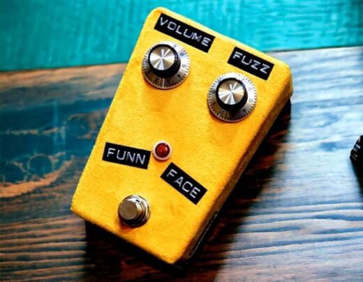 Shin’s Music シンズミュージック / FUNN FACE FUZZ Yellow 【ファズ・ペダル】
