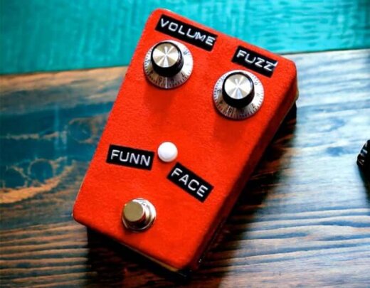 Shin’s Music シンズミュージック / FUNN FACE FUZZ Red 【ファズ・ペダル】