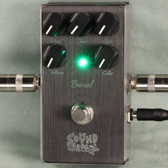 SOUNDFROG Berial(LED:Green) ベース用オーバードライブ SOUNDFROG サウンドフロッグ / Berial Emerald LED Mod