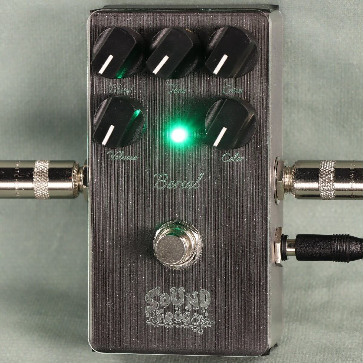 Soundfrog berialベースエフェクター オーバードライブ レビュー】SOUND FROG Berial - あさぎベーススタジオ