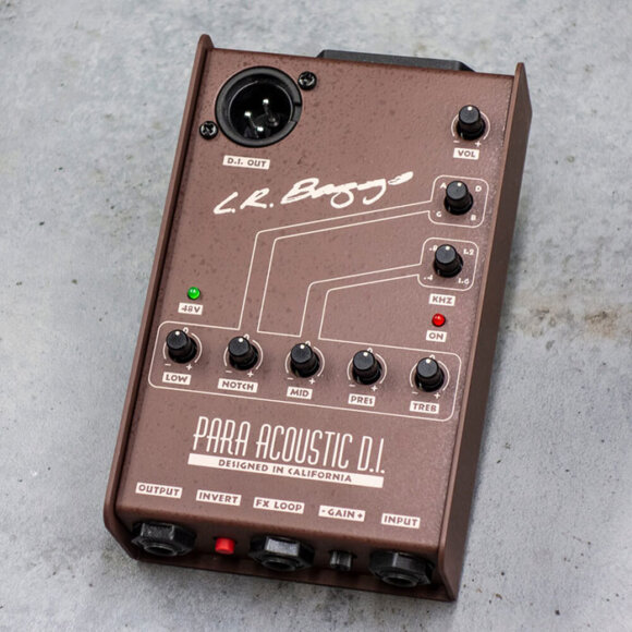 l.r.Baggs社製 PARA ACOUSTIC D.I. L.R.Baggs Para Acoustic D.I.（パラアコ）をレビュー。音質が安定する