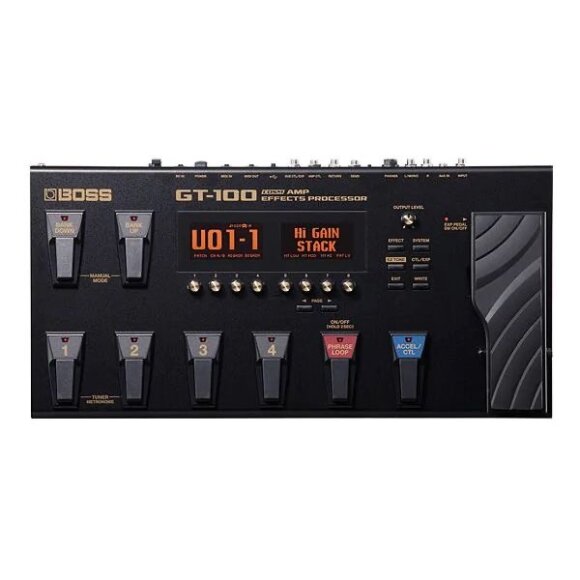 BOSS GT-100 マルチエフェクター BOSS GT-100 - 2018年3月までBOSS GTシリーズの最高峰に君臨した