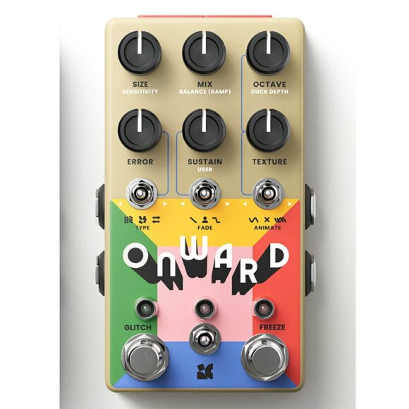 chase bliss ONWARD チェイスブリス　オンワード Chase Bliss Audio Onward Prism Edition Black チェイスブリス