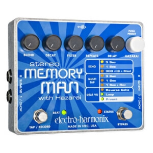 Electro Harmonix エレクトロハーモニクス / Stereo Memory Man with Hazarai【ディレイ／エコー】