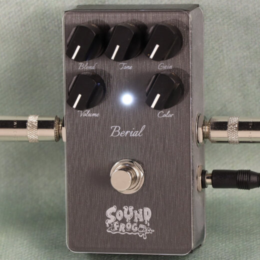 SOUND FROG サウンドフロッグ / Berial White LED Mod 【ベース用オーバードライブ】