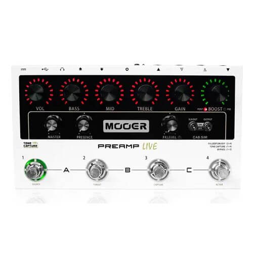 MOOER ムーアー / Preamp Live【プリアンプ】