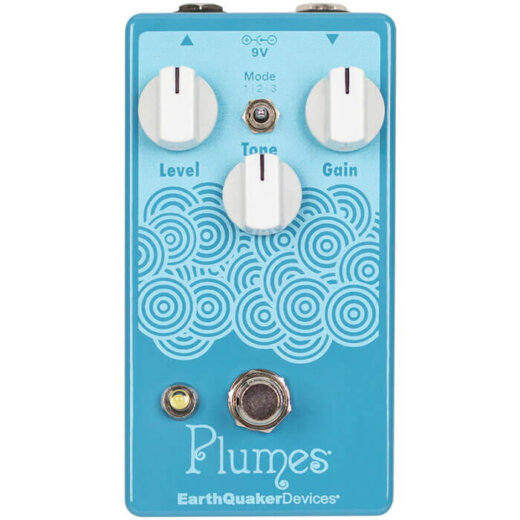 EarthQuaker Devices アースクエイカーデバイセス / Plumes ナンバーガール 田渕ひさ子 シグネチャー 限定カラー Aqua Blue【オーバードライブ】
