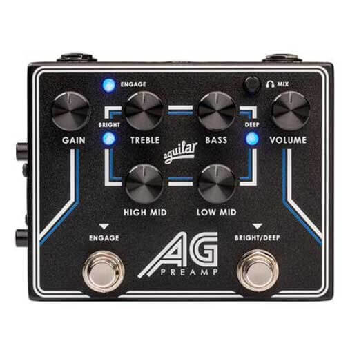 AGUILAR アギュラー / AG PREAMP DI PEDAL【ベース用プリアンプ】