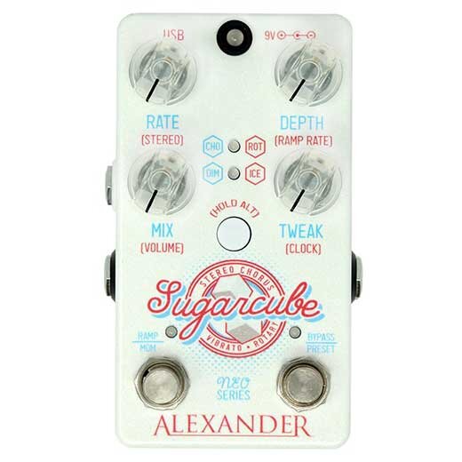 Alexander Pedals アレクサンダーペダルズ / Sugarcube【コーラス/ビブラート】