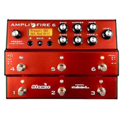 ATOMIC アトミックアンプ / AMPLIFIRE 6【ギター用マルチエフェクター】
