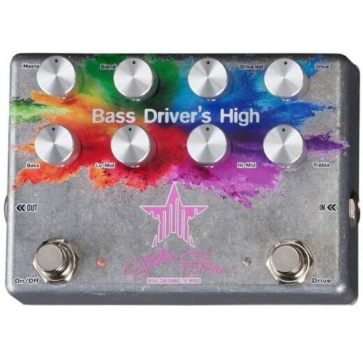 STELLA GEAR / Bass Driver’s High L’Arc-en-Ciel tetsuya Signature Model【ベース用オーバードライヴ】