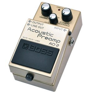 BOSS ボス / AD-2 Acoustic Preamp【アコースティックプリアンプ】