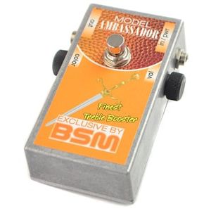 BSM ビーエスエム / Ambassador トレブル&ミッド・ゲルマニウム・ブースター【オーバードライブ】
