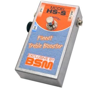 BSM ビーエスエム / HS-S Master トレブルブースター【オーバードライブ】