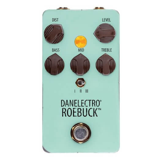Danelectro ダンエレクトロ / ROEBUCK ROE‑1 Distortion Overdrive Pedal 【オーバードライブ/ディストーション】