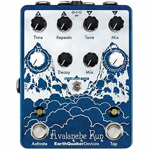 EarthQuaker Devices アースクエイカーデバイセス / Avalanche Run Stereo Delay & Reverb【ステレオディレイ&リバーブ】