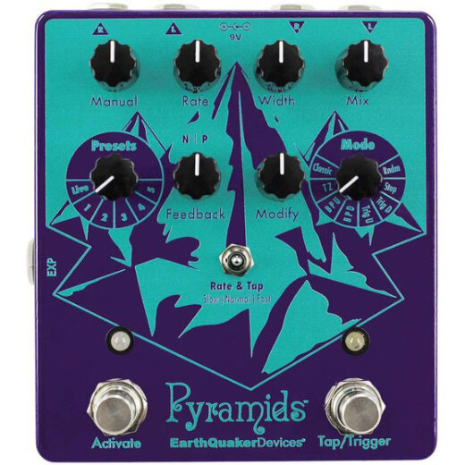 EarthQuaker Devices アースクエイカーデバイセス / Pyramids ピラミッズ【ステレオ フランジャー】