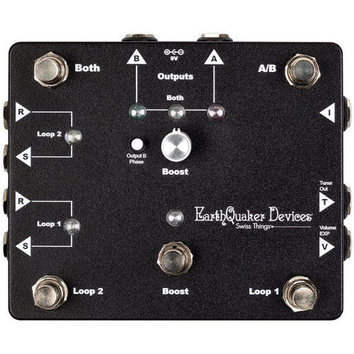 EarthQuaker Devices アースクエイカーデバイセス / Swiss Things スイス・シングス【ABアウトプット/ジャンクションボックス/ブースター】