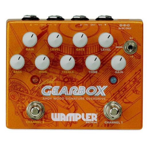 Wampler Pedals ワンプラー ペダル / GearBox Andy Wood Signature【オーバードライブ】