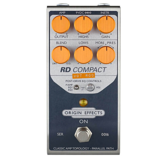 Origin Effects オリジンエフェクツ / RD COMPACT Hot Rod 【オーバードライブ】