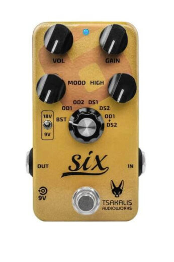 Tsakalis AudioWorks タスカリス オーディオワークス / Six 【ブースター／オーバードライブ／ディストーション】