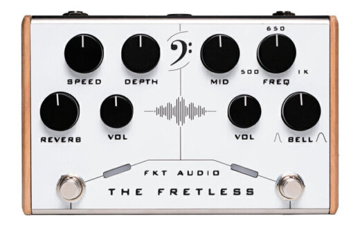 FKT AUDIO FKTオーディオ / The Fretless Midrange EQ – Chorus – Reverb 【ベース用エフェクター】