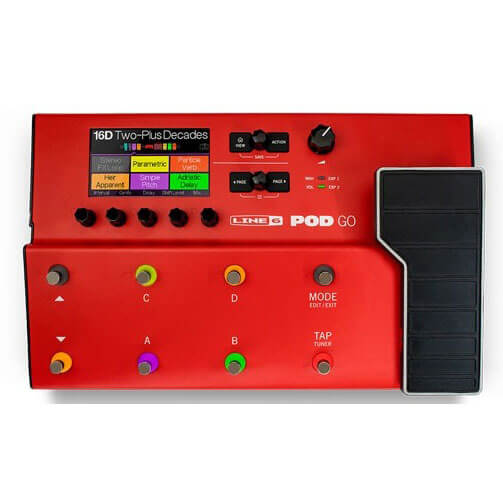 Line 6 ライン6 / POD GO Limited Edition Red【ギタープロセッサー】