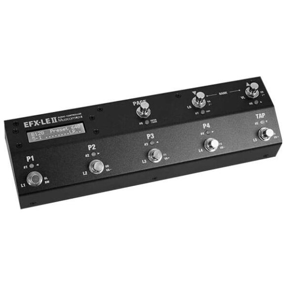 スイッチャー MusicomLab EFX-LEⅡ MusicomLAB | EFX-LEⅡ | MIDI ループ・スイッチャー | 製品情報