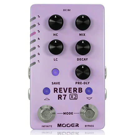 MOOER ムーアー / R7 X2 REVERB【リバーブ】