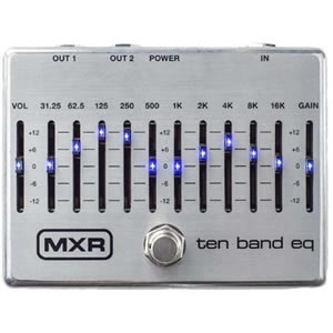 MXR エムエックスアール / M108S TEN BAND EQ【10バンドグラフィックイコライザー】