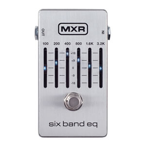 MXR エムエックスアール / M109S Six Band Graphic EQ【グラフィックイコライザー】