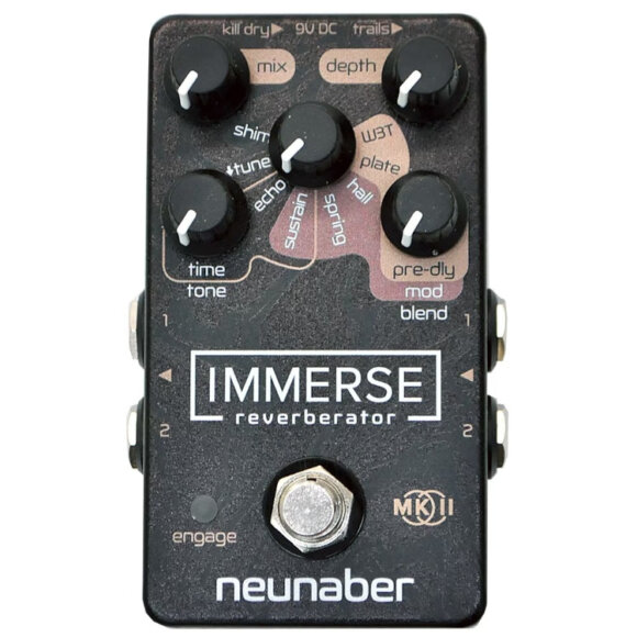 neunaber IMMERSEリバーブエフェクター Neunaber Audio Effects Immerse Reverberator MkⅡ - 8種類の