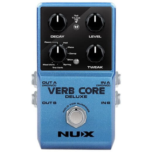 NUX ニューエックス / Verb Core Deluxe 【リバーブペダル】
