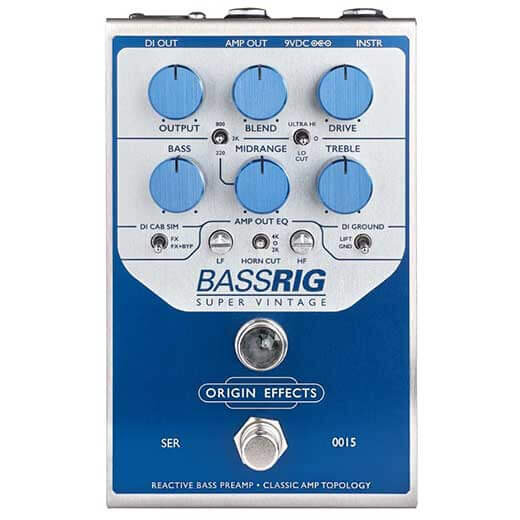 ORIGIN EFFECTS オリジンエフェクツ / BASS RIG Super Vintage【ベース用プリアンプ】