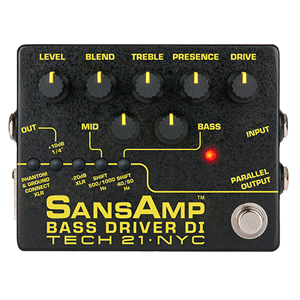 TECH21 テック21 / SANSAMP BASS DRIVER DI V2【ベース用プリアンプ】【ダイレクトボックス】
