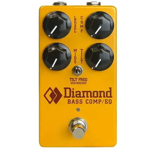SolidGoldFX ソリッド・ゴールド・エフエックス / Diamond BASS COMP/EQ【ベース用コンプレッサー】