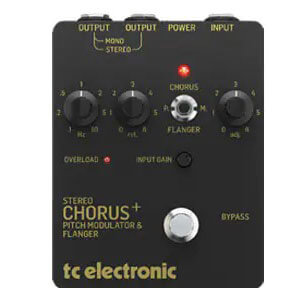 TC ELECTRONIC ティーシーエレクトロニック / SCF GOLD【ステレオコーラス/フランジャー/ピッチモジュレーション】