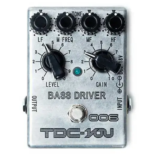 TDC-YOU / 006 BASS DRIVER【ベース用オーバードライブ】