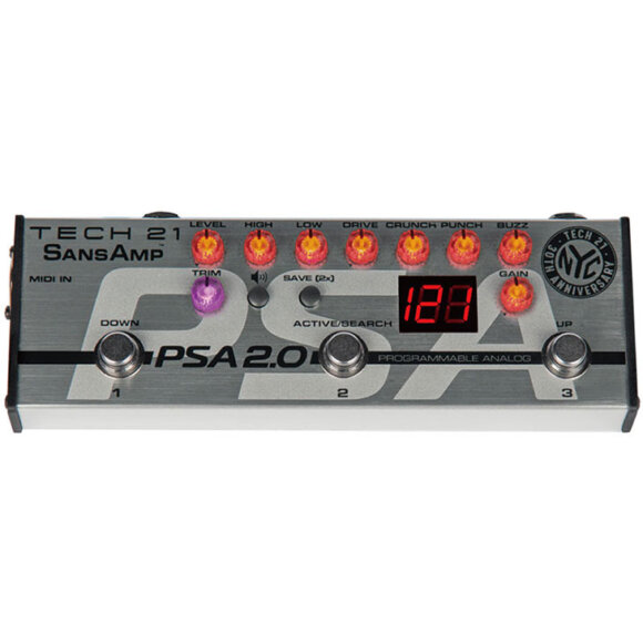 極美品❗️TECH21 SansAmp PSA-2.0 ギターエフェクター TECH21 テック21 / SANS AMP PSA-2.0【ギター・ベース用