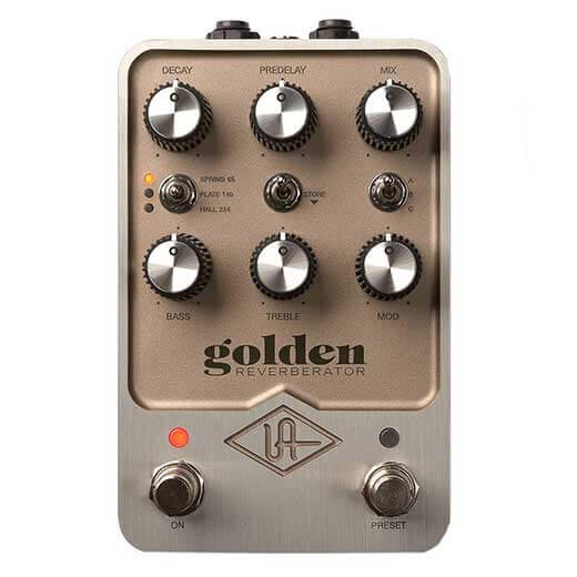 UNIVERSAL AUDIO ユニバーサルオーディオ / UAFX GOLDEN Reverberator【リバーブ】