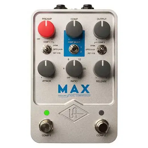 UNIVERSAL AUDIO ユニバーサルオーディオ / UAFX MAX Preamp and Dual Compressor【コンプレッサー】