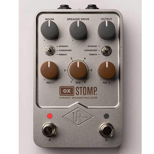 UNIVERSAL AUDIO ユニバーサルオーディオ / UAFX OX Stomp. Dynamic Speaker Emulator【スピーカーエミュレーター】