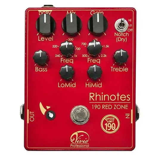 Vivie ビビー / RHINOTES 190 REDZONE IKUO シグネチャーモデル 【ベース用プリアンプ】