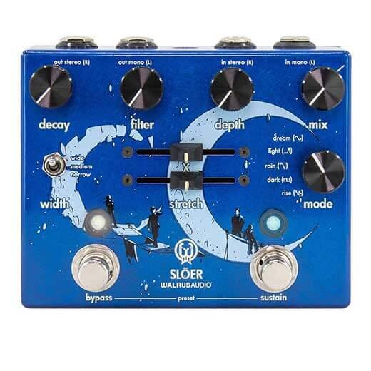 Walrus Audio ウォルラスオーディオ / Sloer Stereo Ambient Reverb BLUE【リバーブ】