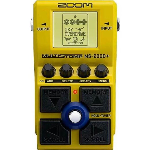 ZOOM ズーム / MS-200D+ MULTISTOMP マルチストンプ【歪み系マルチエフェクター】