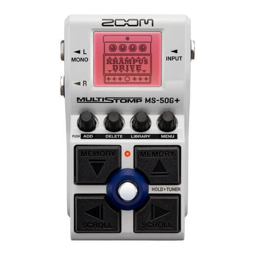 ZOOM ズーム / MS-50G+ MULTISTOMP マルチストンプ【マルチエフェクター】
