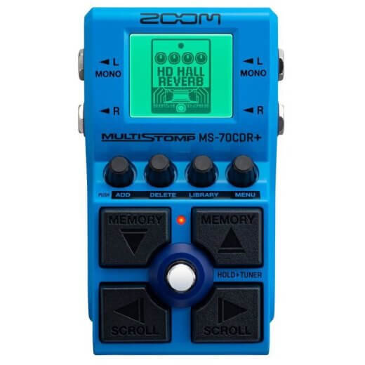ZOOM ズーム / MS-70CDR+ MULTISTOMP マルチストンプ【マルチエフェクター】