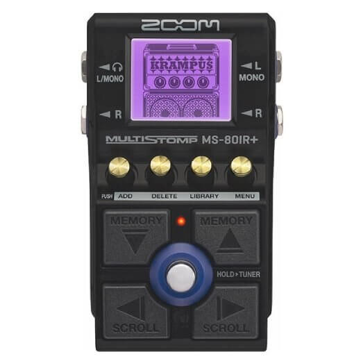 ZOOM ズーム / MS-80IR+ MULTISTOMP マルチストンプ【マルチエフェクター】