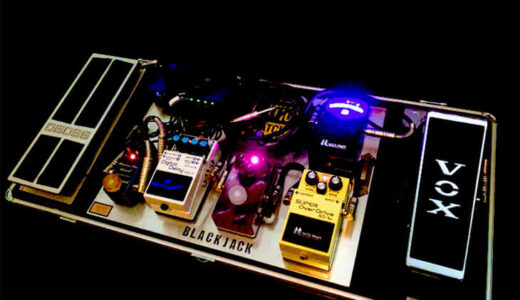 【エフェクターボード大公開】blackjack.さん
